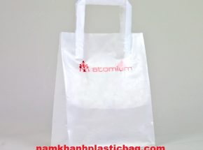HDPE túi nhựa quai gập